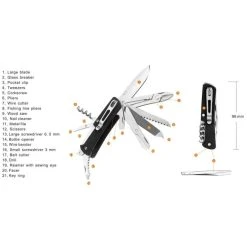 Ruike M61-B Rescue Folding Knife And Multitool 7 Ruike M61-B Rescue Folding Knife And Multitool -Nitecore shop m61 1