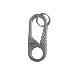 MecArmy CH6 Mini Titanium Carabiner And Keyring