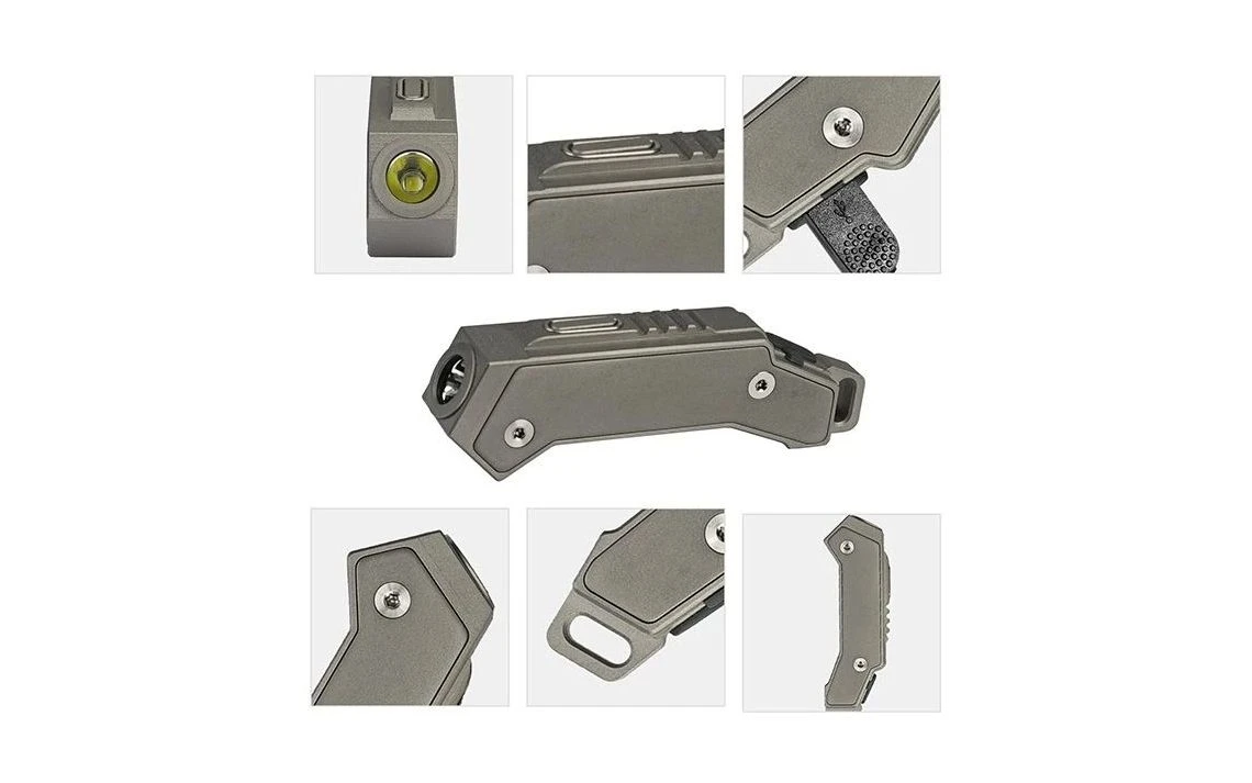 MecArmy FL02 Compact 360 Lumen Rechargeable Titanium Keychain Light 11 MecArmy FL02 Compact 360 Lumen Rechargeable Titanium Keychain Light - Image 9