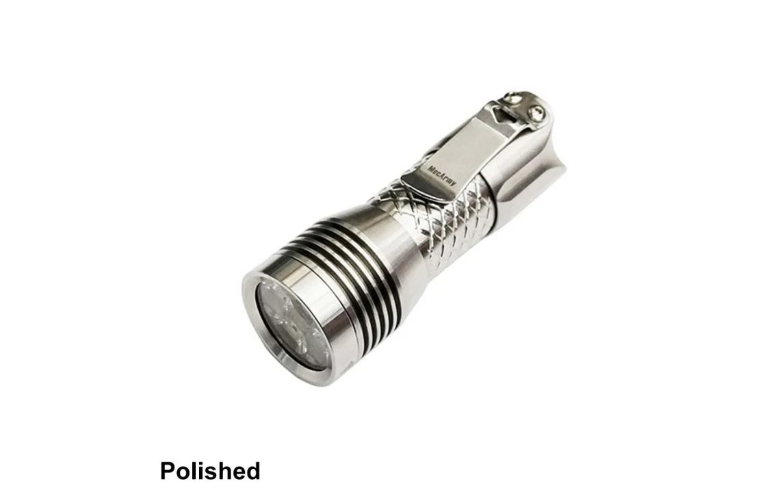 MecArmy PS16 Compact 2000 Lumen Stainless Steel EDC Torch - Image 2