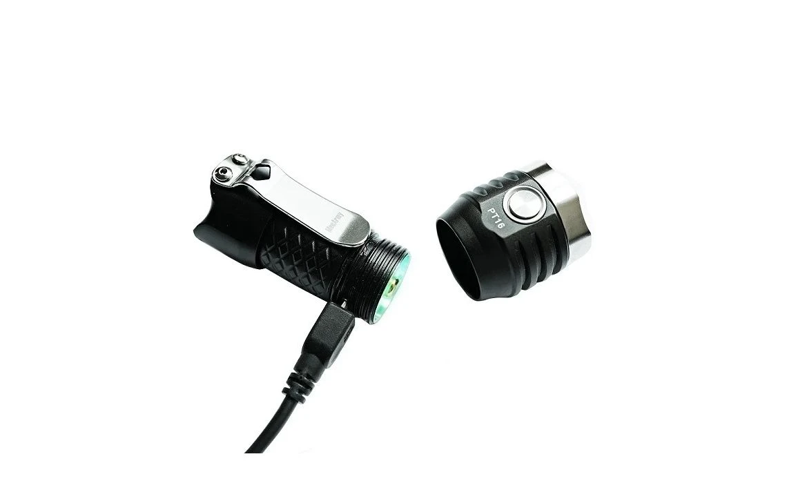 MecArmy PT16 Compact 1100 Lumen Rechargeable 16340 Powered EDC Torch - Image 5