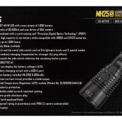 Nitecore MH25S Kit Powerful 1800 Lumen 504m Long Range Tactical Torch 55 Nitecore MH25S Kit Powerful 1800 Lumen 504m Long Range Tactical Torch -Nitecore shop nitecore mh25s 19 1 1