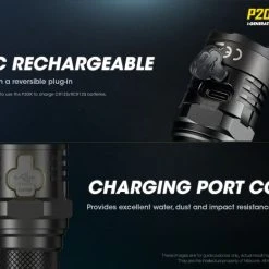 Nitecore P20iX Compact 4000 Lumen 221m USB-C Rechargeable Tactical Floodlight -Nitecore shop nitecore p20ix 14