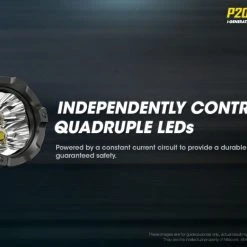 Nitecore P20iX Compact 4000 Lumen 221m USB-C Rechargeable Tactical Floodlight -Nitecore shop nitecore p20ix 9