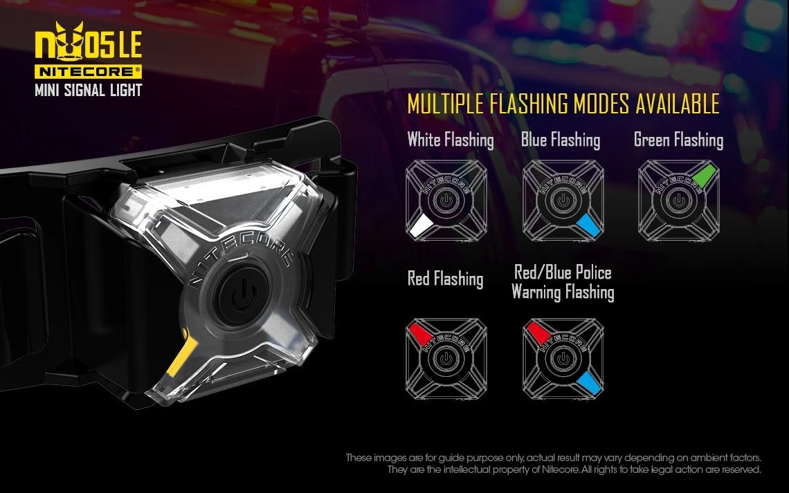 Nitecore NU05 LE Mini 20 Lumen Signal LED Headlamp - Image 3