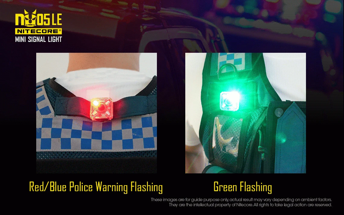 Nitecore NU05 LE Mini 20 Lumen Signal LED Headlamp - Image 5