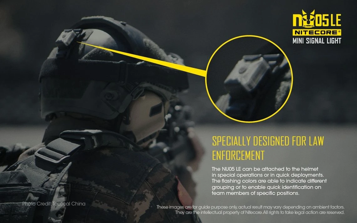 Nitecore NU05 LE Mini 20 Lumen Signal LED Headlamp - Image 4