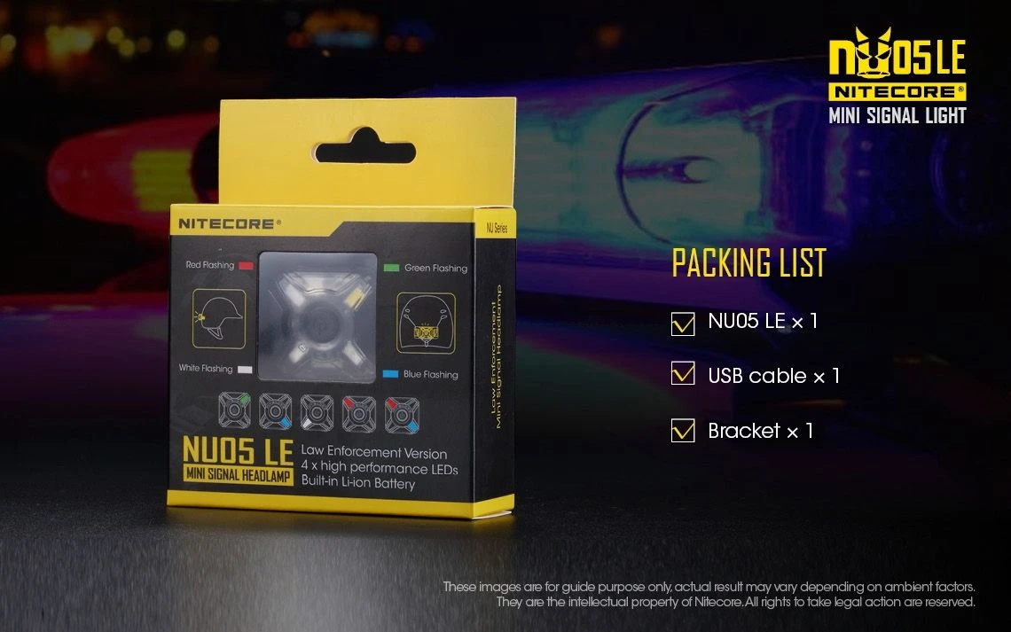 Nitecore NU05 LE Mini 20 Lumen Signal LED Headlamp - Image 13