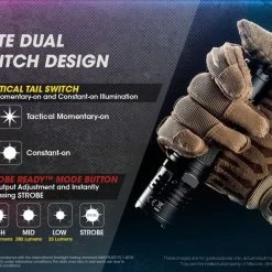 Nitecore P20i Compact USB-C Rechargeable 1800 Lumen Tactical Torch 41 Nitecore P20i Compact USB-C Rechargeable 1800 Lumen Tactical Torch -Nitecore shop nitecore p20i 5