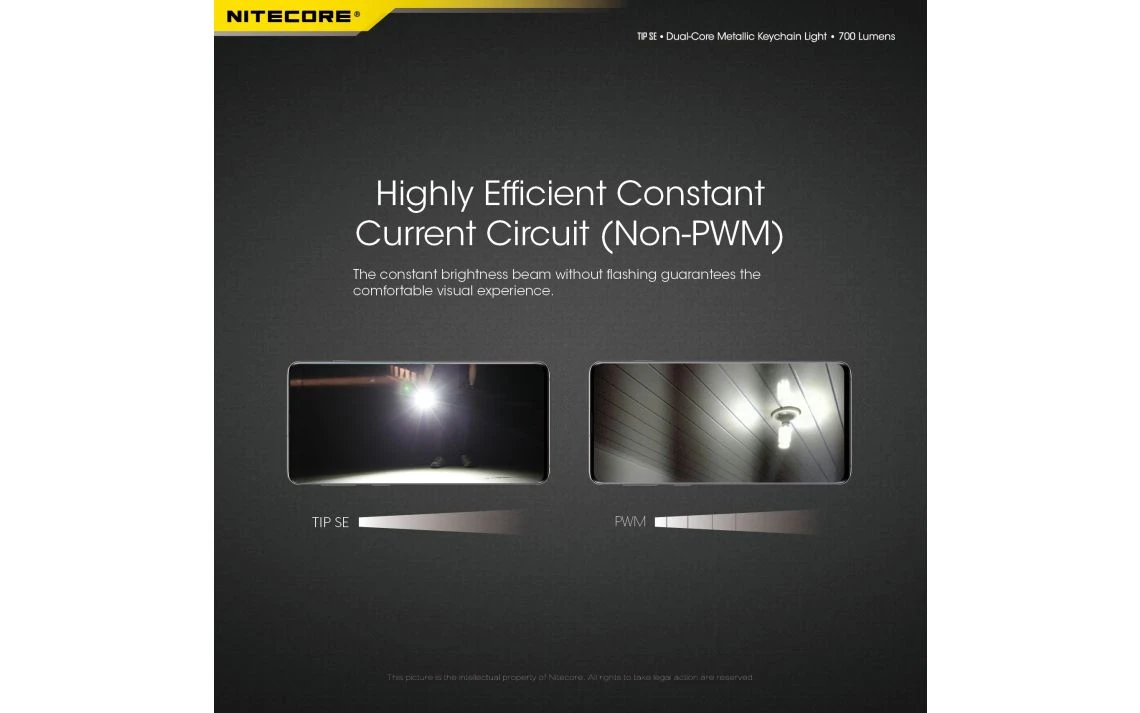 Nitecore TIP SE Compact 700 Lumen USB-C Rechargeable Keychain Light 19 Nitecore TIP SE Compact 700 Lumen USB-C Rechargeable Keychain Light - Image 17