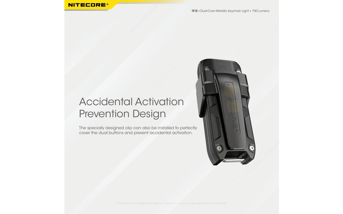Nitecore TIP SE Compact 700 Lumen USB-C Rechargeable Keychain Light 21 Nitecore TIP SE Compact 700 Lumen USB-C Rechargeable Keychain Light - Image 19