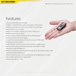 Nitecore TIP SE Compact 700 Lumen USB-C Rechargeable Keychain Light 47 Nitecore TIP SE Compact 700 Lumen USB-C Rechargeable Keychain Light -Nitecore shop nitecore ti 20