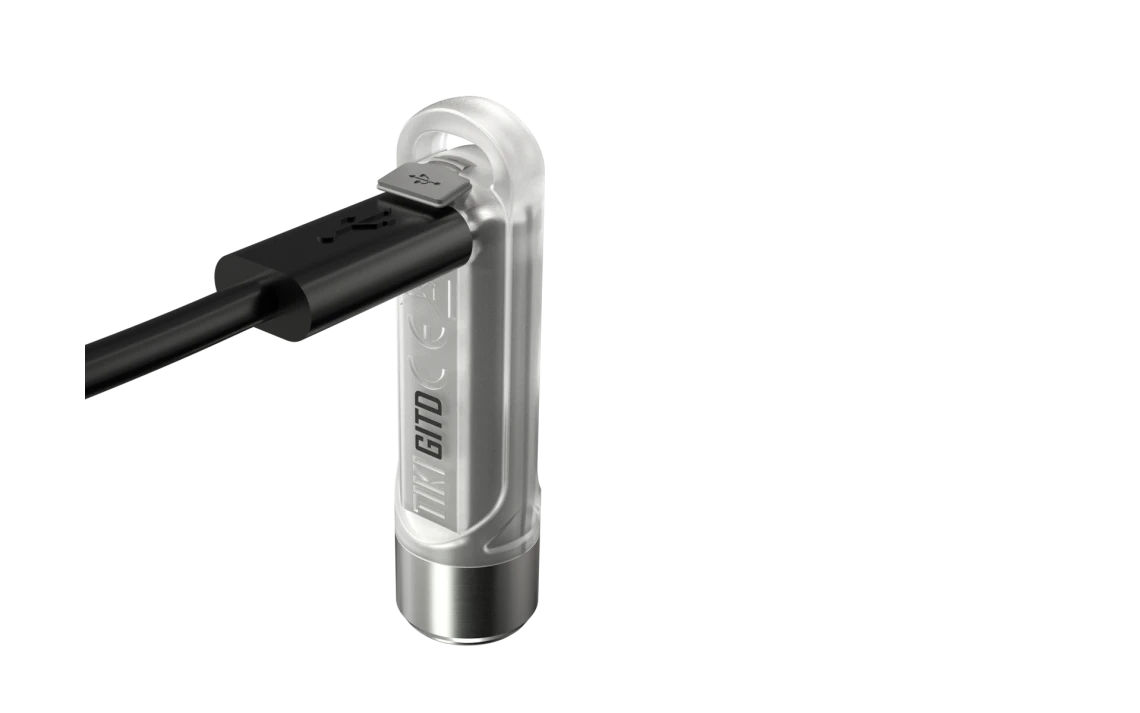 Nitecore TIKI GITD Green Glow In The Dark 300 Lumen Keychain Light - Image 7