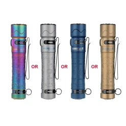 Olight Warrior Mini 2 Elements 1750 Lumen Rechargeable Limited Edition Titanium Torch
