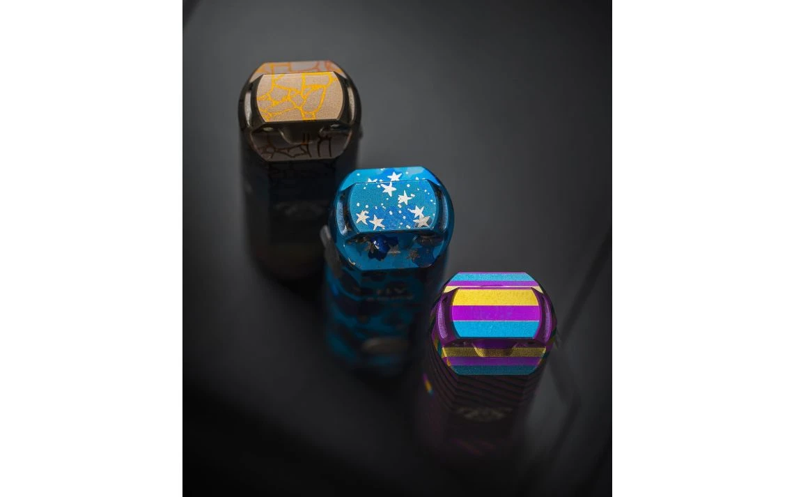 Rovyvon Aurora A11 Super Compact 650 Lumen Colourful Titanium Keychain Light With Optional Tritium Vials - Image 12