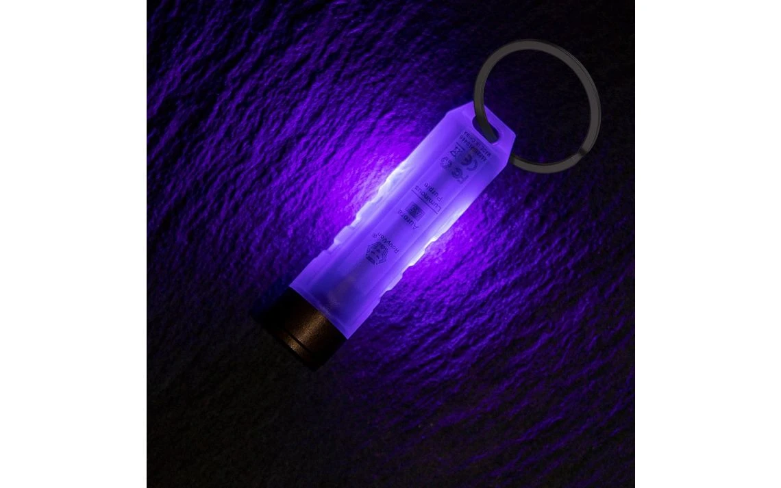 RovyVon Aurora A5x 7075 Version Compact 650 Lumen GITD Rechargeable Keychain Light With UV Option - Image 2