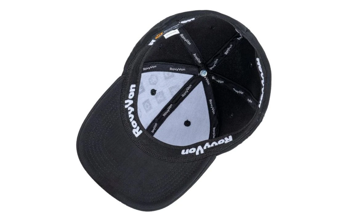 RovyVon T200 Black Baseball Cap/hat - Image 4