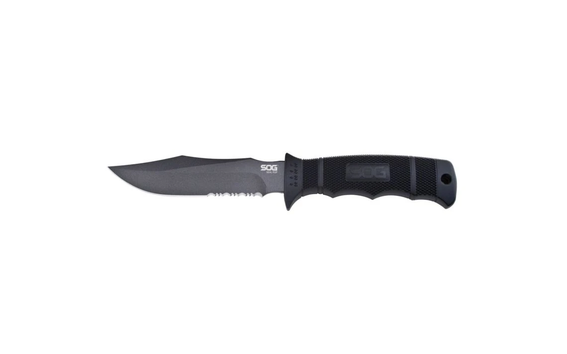 SOG Seal Pup Hard Nylon Sheath Fixed Blade Knife - Image 8