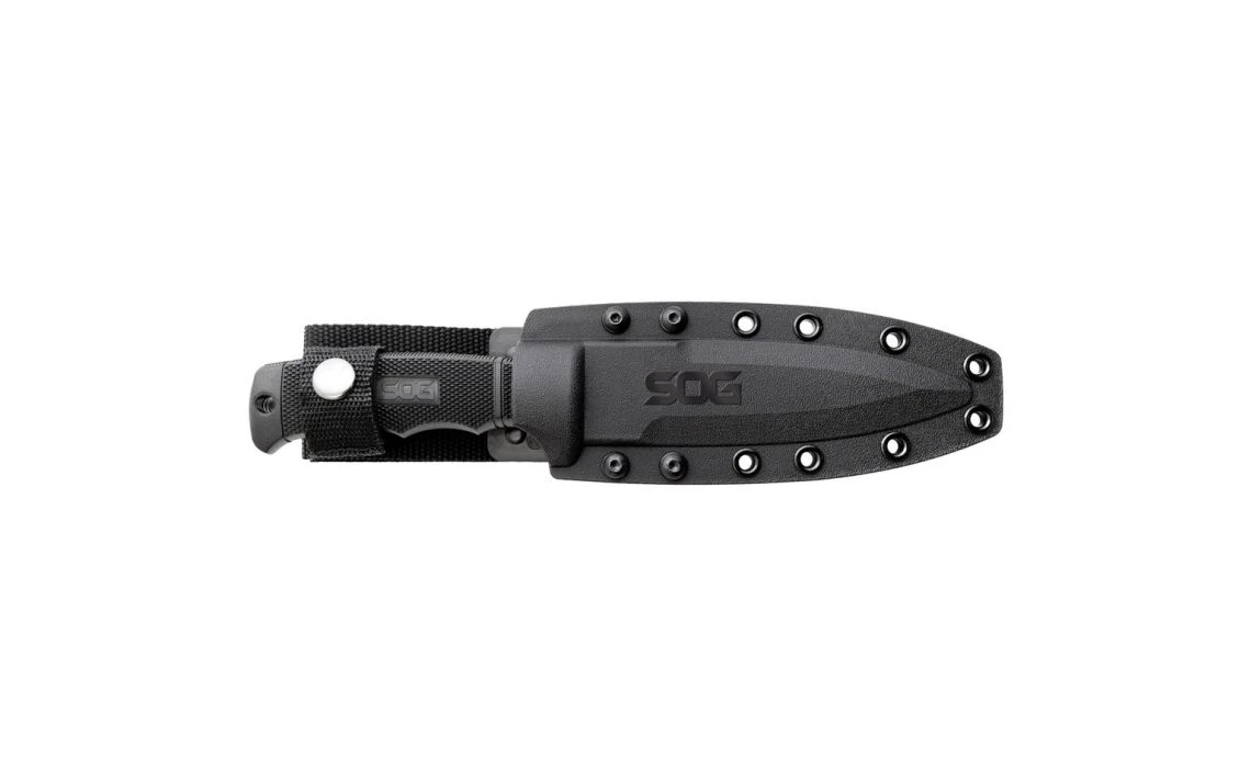 SOG Seal Pup Hard Nylon Sheath Fixed Blade Knife - Image 9