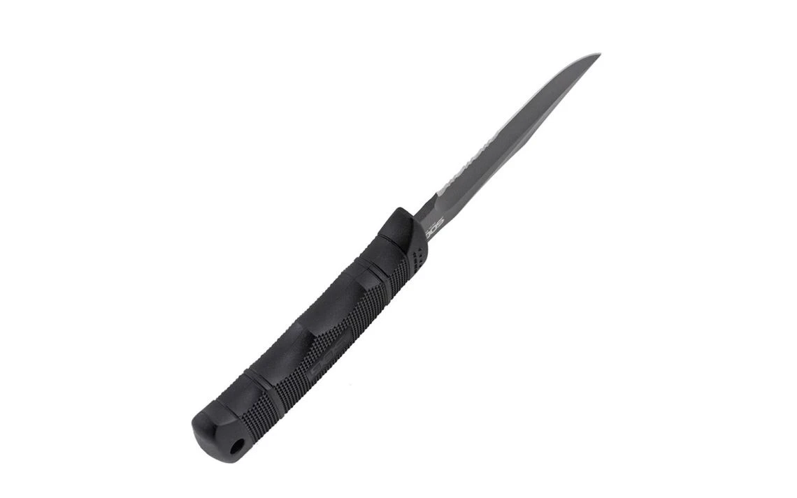 SOG Seal Pup Hard Nylon Sheath Fixed Blade Knife - Image 4