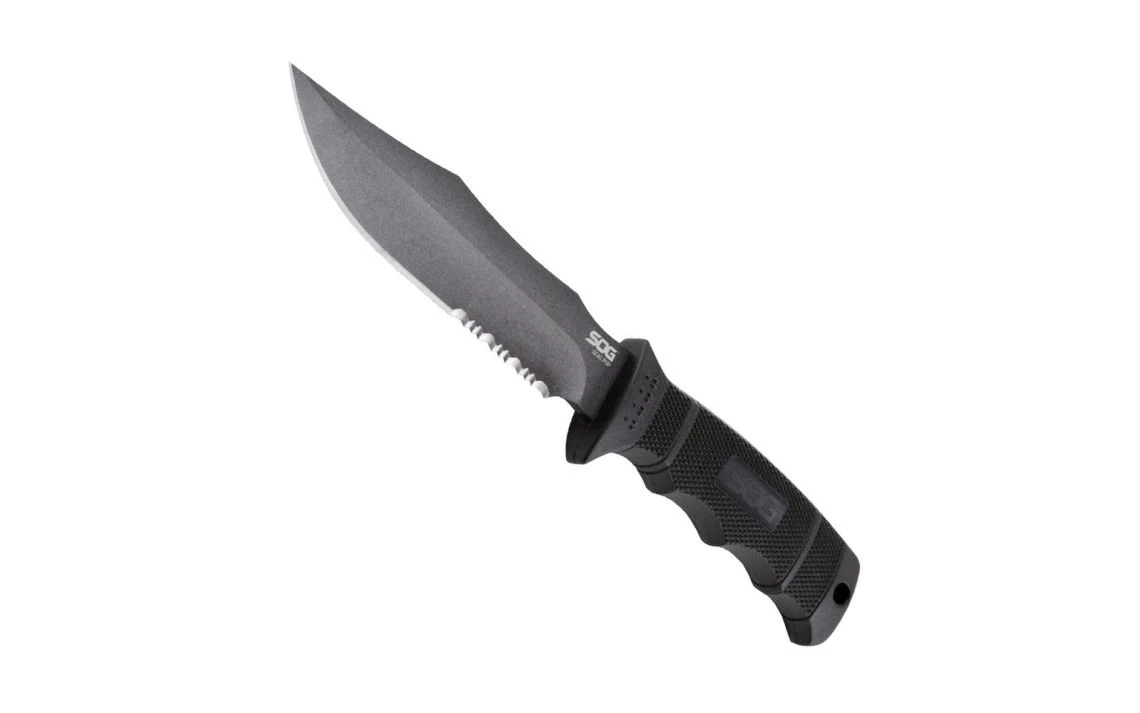 SOG Seal Pup Hard Nylon Sheath Fixed Blade Knife - Image 3