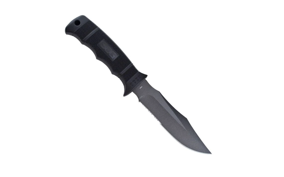 SOG Seal Pup Hard Nylon Sheath Fixed Blade Knife - Image 2