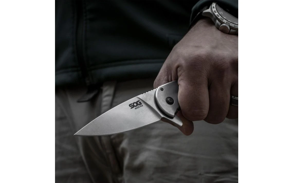 SOG Aegis FLK Folding Knife - Image 9