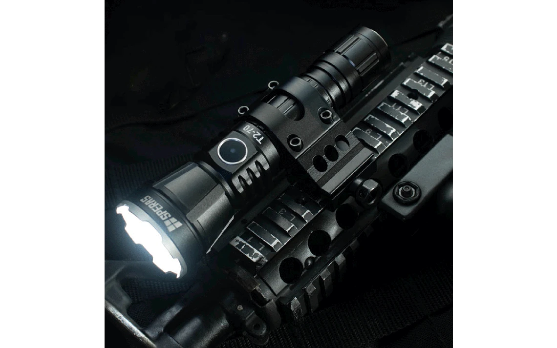 Speras T2-70 Compact 3300 Lumen 280m Rechargeable LED Torch - Image 5