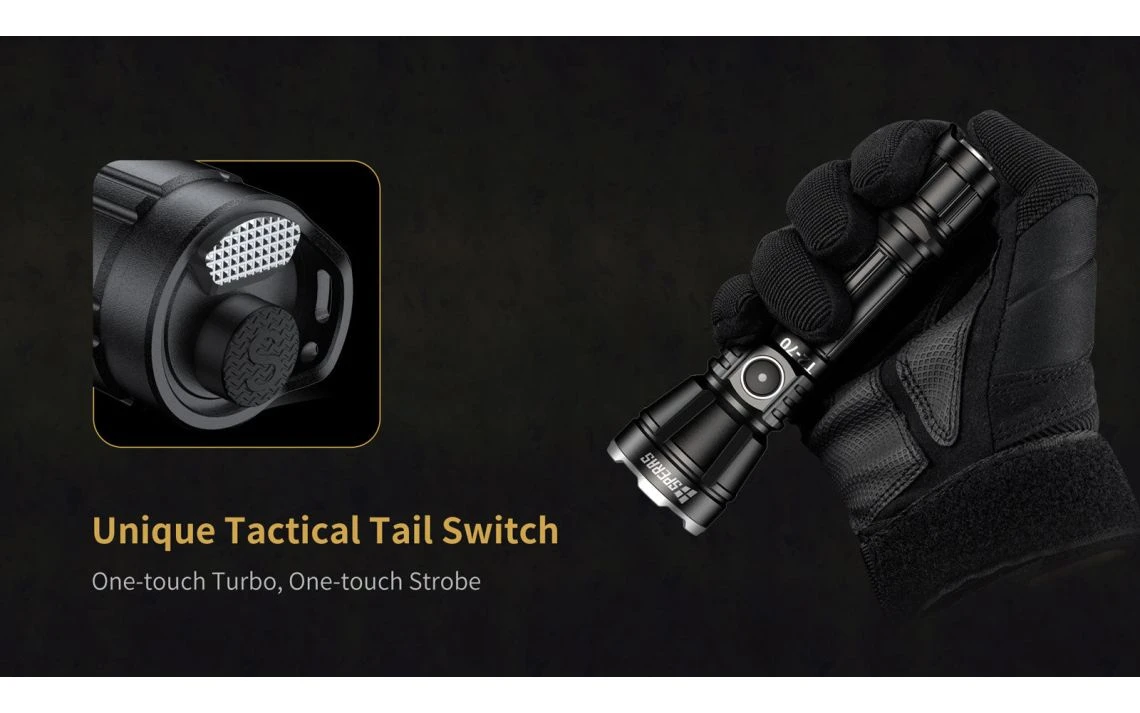 Speras T2-70 Compact 3300 Lumen 280m Rechargeable LED Torch - Image 10