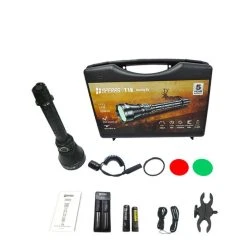 Speras T1K Powerful 1200 Lumen 1300m Rechargeable Hunting Kit