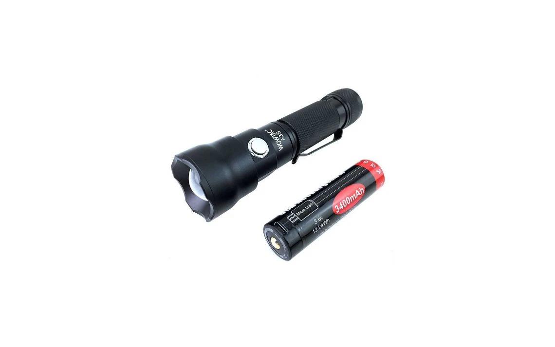 Wowtac A3S 1000 Lumen Adjustable Focus LED Torch